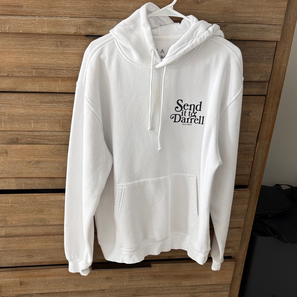 SEND IT TO DARRELL WHITE HOODIE - L
